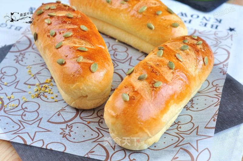 Osmanthus Pumpkin Bread recipe