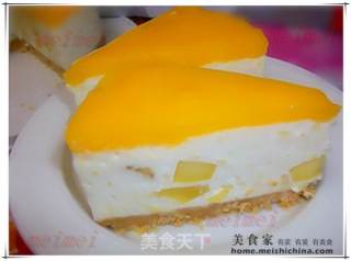 July 6th, 11 Years~~in The First Anniversary of Gourmet @@free Baked Mango Frozen Cheesecake recipe