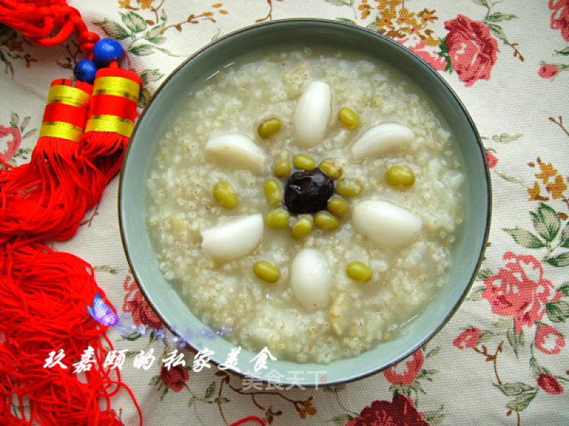 Black Millet Lily Mung Bean Porridge recipe