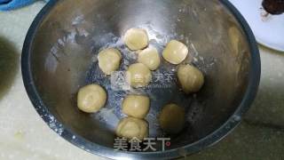 Bean Paste and Egg Yolk Mooncakes recipe