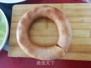 Xiaoman's Eclipse of Lettuce and Garlic Sausage recipe