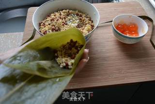 Chestnut Egg Yolk Meat Dumplings recipe