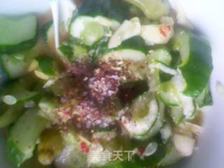 Refreshing Side Dish-fermented Bean Curd Mixed with Cucumber recipe