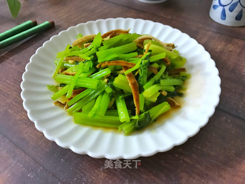 Crispy Dry Fried Celery