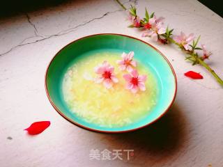 Peach Blossom Porridge recipe