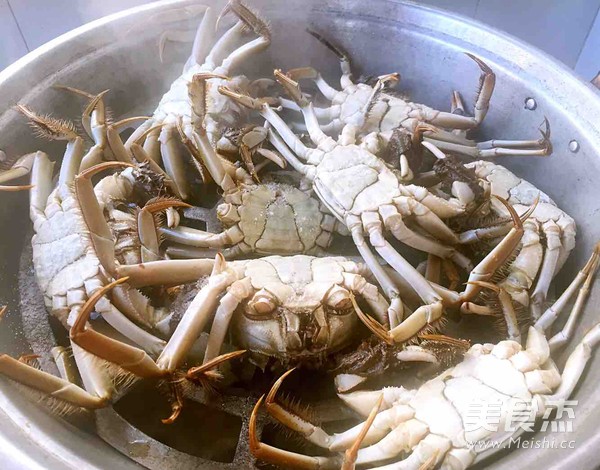 Steamed River Crab recipe