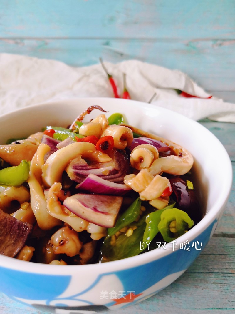 Spicy Fried Squid recipe
