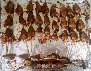 Grilled Chicken Heart Skewers recipe