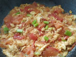Tomato Scrambled Eggs recipe