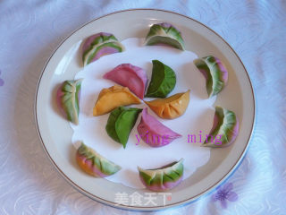 Colorful Dumplings recipe