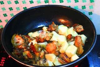 Chicken Stewed with Mushrooms recipe