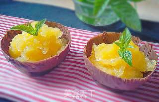 Mango Stir-fried Iced Chocolate Cup recipe