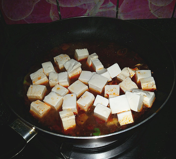 Stewed Tofu with Scallops recipe