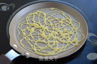 #蛋美食#lace Egg Rolls recipe