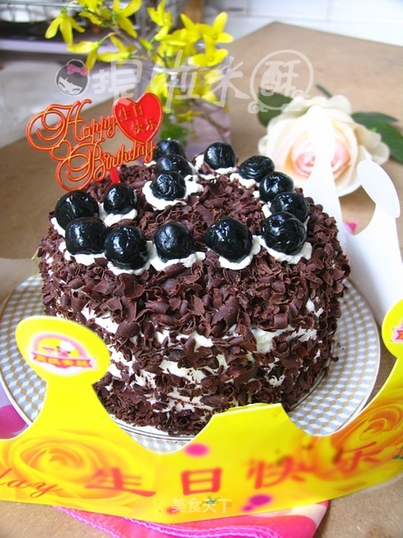 Black Forest Birthday Cake recipe