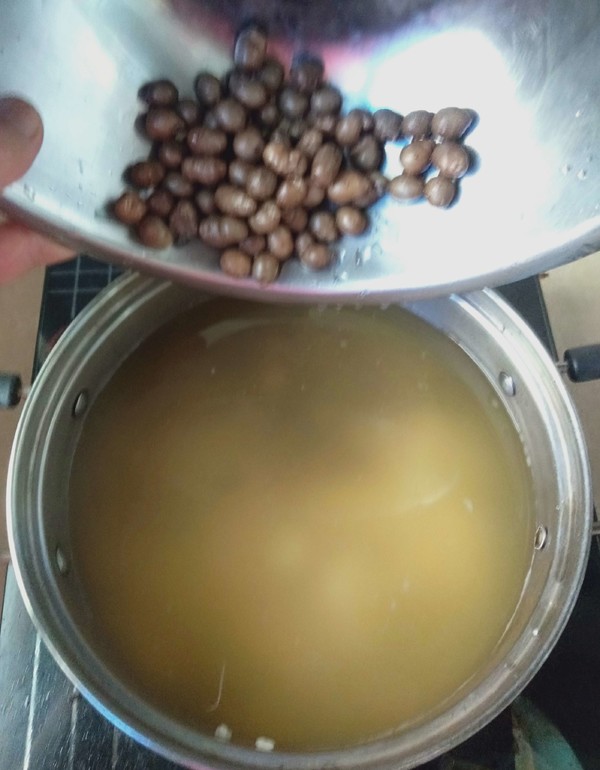 Mung Bean, Yam Bean, Rice, Wolfberry Porridge recipe