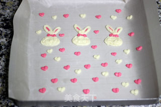 #四session Baking Contest and is Love to Eat Festival#little Rabbit Painted Cake Roll recipe