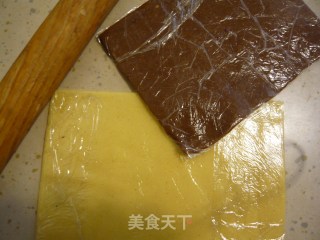 Deep Love-tanabata Two-color Love Cookies recipe