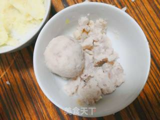 Yam and Taro Mud Mooncakes recipe