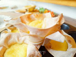 Wonton Egg Tart recipe