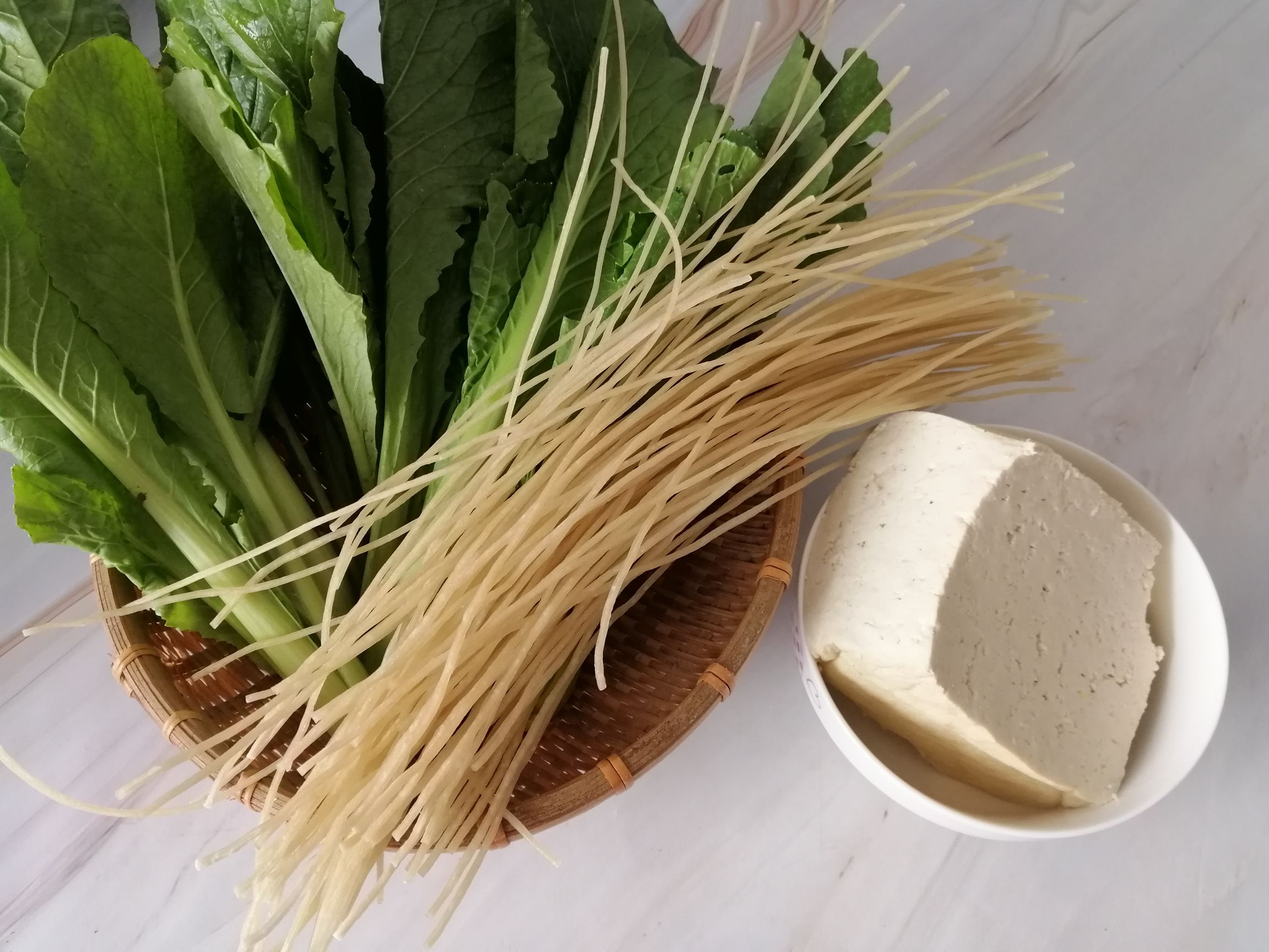 Braised Tofu with Chinese Cabbage Vermicelli recipe