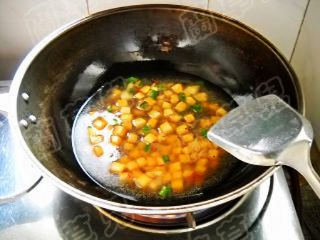 Garlic Sweet Potato Braised Noodles recipe