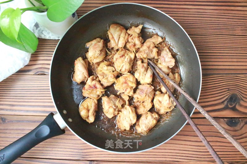 Braised Chicken Nuggets with Tender Ginger