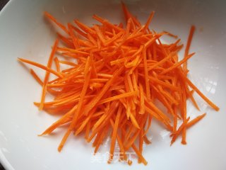 Coriander and Carrots Mixed Vegetable Tripe Shreds recipe