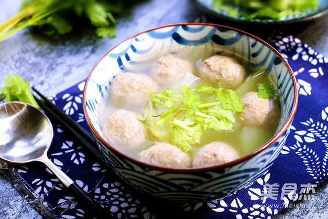 Beef Balls and Winter Melon Soup recipe