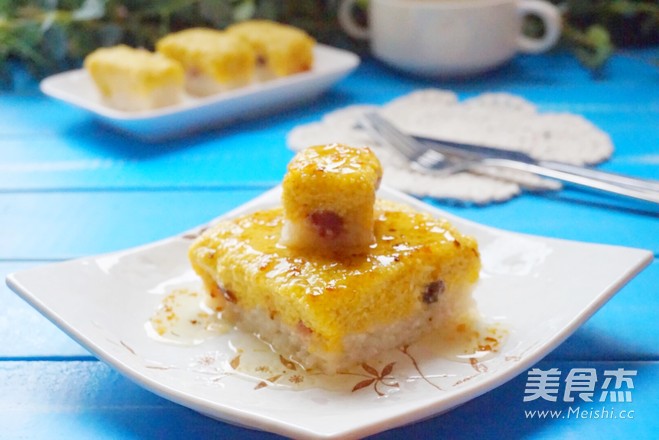 Yellow Rice Sticky Cut Cake recipe