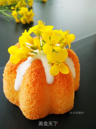 #四session Baking Contest and is Love to Eat Festival# Mini Flower Cakes recipe
