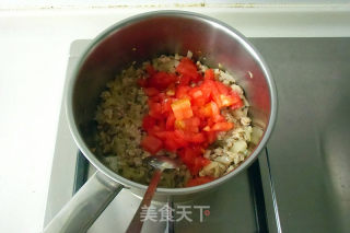 Tofu with Tomato Minced Meat recipe