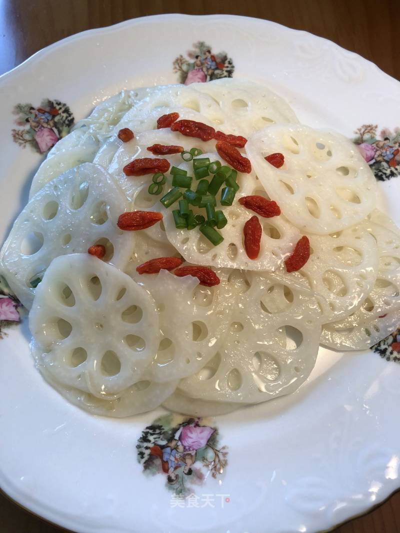 Sweet and Sour Lotus Root Slices recipe