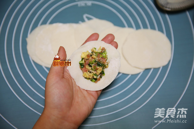 Fried Dumplings with Ice Flower recipe