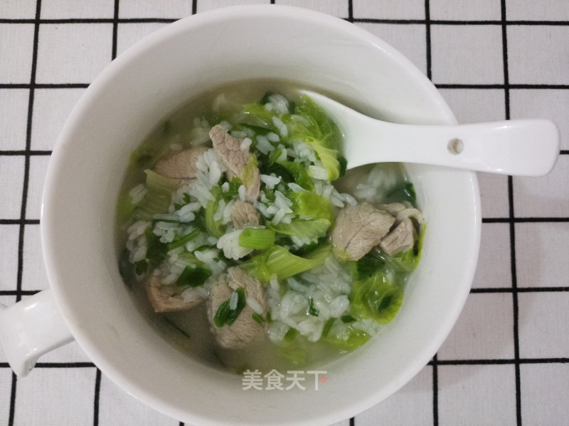 Shao Cai Lean Pork Congee recipe