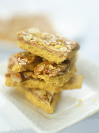 Caramel Almond Shortbread recipe