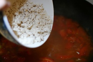 Tomato and Egg Pimple Soup recipe