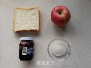 Apple Rose Toast recipe