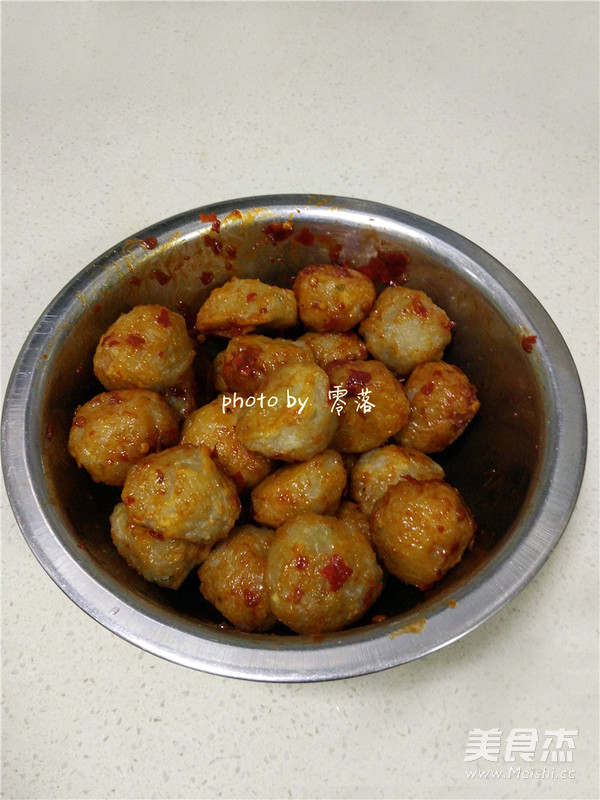 Spicy Tofu Meatballs recipe