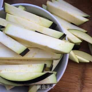 Grilled Eggplant Strips recipe