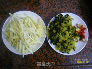 【sauerkraut Shredded Bamboo Shoots】 recipe