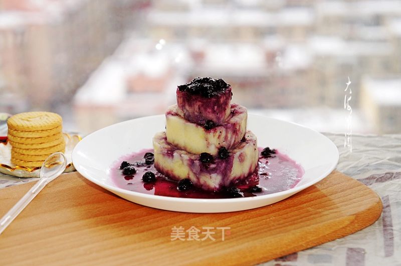 Jerusalem Artichoke Blueberry Mashed Potatoes recipe