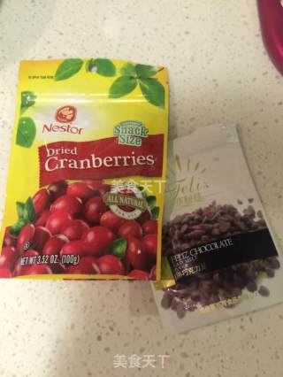 Cranberry Chocolate Soft Cookies recipe