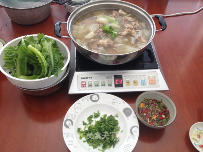 Office Hot Pot-ribs and Carrot Soup