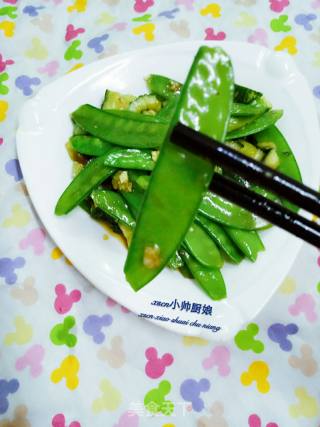 Cold Garlic and Snow Pea Cucumber recipe