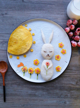 Spring Flowers Bloom and Melt Love into Rice Balls recipe