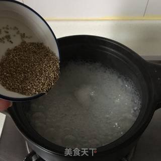 Red Ginseng and Quinoa Fritters Porridge recipe