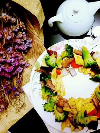 Colorful Garland Salad recipe