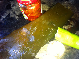 Chopped Pepper Salad with Kelp recipe