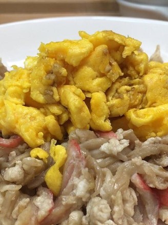 Sai Crab (scrambled Eggs), The Taste is Softer and Smoother Than Crab Meat,